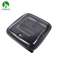 Envase de plástico PP reciclable para comida, envase de comida para llevar desechable