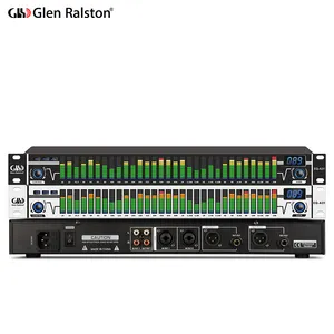 Glen Ralston EQA31 professional equalizer karaoke system audio Peripheral digital audio processor with XLR Connectors