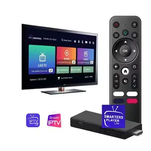 稳定的IPTV狮子OTT安卓电视盒12个月智能经销商面板智能电视盒4K M3u列表免费试用