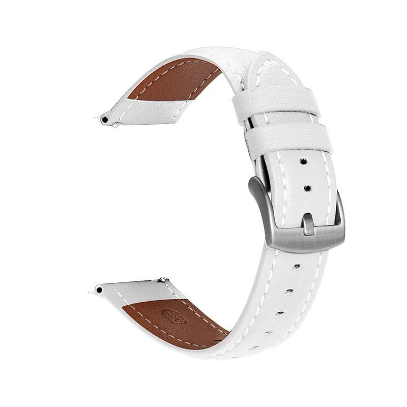 หัวเข็มขัดหมุด Hw-white-silver-v3 ไมโครไฟเบอร์