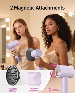 Secador de Pelo Profesional de Alta Calidad con Boquilla Concentradora, Secador de Pelo con Iones Negativos para el Hogar, Garaje y Viajes, para Hoteles - Product Image 6