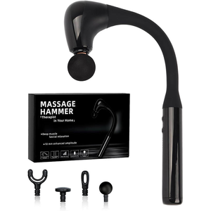 Masajeador Vibrador de Mano, Martillo de Masaje Eléctrico Recargable por USB, Pistola de Masaje Corporal para Alivio del Dolor Muscular Profundo - Product Image 1