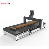 Routeur CNC 4 axes ATC pour le travail du bois, routeur CNC pour meubles avec changement d'outil ATC à vendre