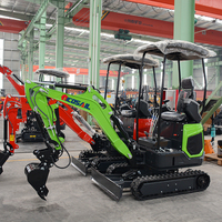 NICOSAIL livraison gratuite Mini pelle EPA moteur Kubota 3.5 tonnes chenille Micro pelleteuse 1 tonne 2 tonnes ferme petite pelle à vendre