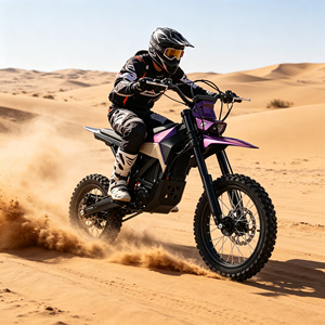 Motocicleta Eléctrica Profesional Todoterreno de Alta Potencia con Batería de Litio de 8000W, Versión Racing, con Función de Wheelie Automático - Product Image 3