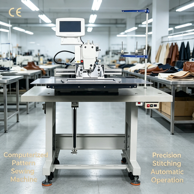 Multi Function Automatic Programmable Industrial Pattern Sewing Machine for Shoes in China