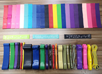 Bandas de Resistencia Naturales con Logotipo Personalizado al por Mayor de Fábrica ZENJOY, Bandas de Ejercicio para Gimnasio, Bandas de Asistencia para Dominadas