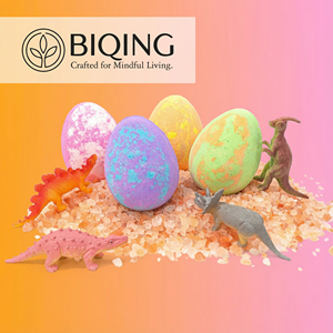 Bombe de bain pour enfants en plastique personnalisée promotionnelle, animaux en plastique, œufs de dinosaure, bombe de bain effervescente avec jouet, <span class=keywords><strong>bombes</strong></span> de bain hydratantes - Product Image 1