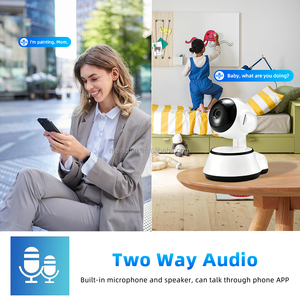 กล้องวงจรปิดไร้สาย OEM Full HD V380 Pro WiFi CCTV IP PTZ พร้อมระบบมองเห็นในเวลากลางคืน สำหรับบ้าน สำนักงาน ร้านค้า ระบบรักษาความปลอดภัยภายในอาคาร - Product Image 3