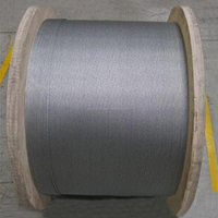 AISI304 304L 316 316L Stahldraht kabel Inox-Kabel 6x7 FC 6x7 IWS Edelstahl-Drahtseil 1/16 "3/32" 1/8 "5/32" 3/16 "SS-Kabel