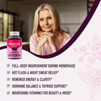 Gummies pour soulager la ménopause, antioxydants et soutien immunitaire, ÉQUILIBRE HORMONAL pour les femmes