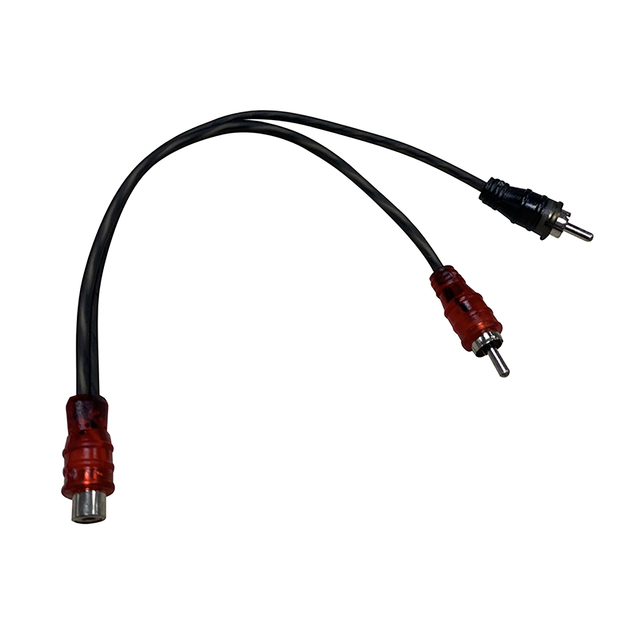 RCA cable for Y type RCA cable , one female to two  male
