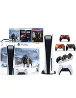 PROMOTIONS SUR LA PLAYSTATION 5 Édition Disque 1 To + 2 To avec 15 Jeux et 2 Manettes - Prête à être expédiée
