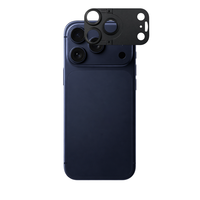 Protecteur d'objectif d'appareil photo en verre trempé 3D de luxe pour 18 Pro Max Anti-choc