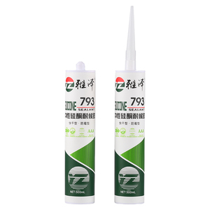 <span class=keywords><strong>Yaze</strong></span> 793 300ml Mastic silicone neutre résistant aux intempéries, séchage rapide, anti-fongique - Product Image 3