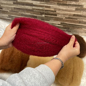 Extensiones de Cabello Humano Virgen Afro Rizado 100% Remy para Trenzas, 50g, Cabello Humano a Granel para Mujeres Negras - Product Image 2