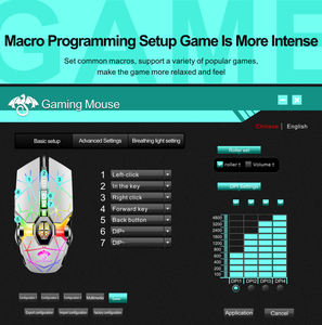 เมาส์ออปติคอลไร้เสียง7D 3200dpi ABS เมาส์คอมพิวเตอร์การยศาสตร์เมาส์น้ำหนักเบาเหมาะสำหรับแล็ปท็อปและแท็บเล็ต - Product Image 2