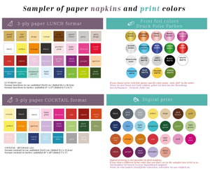 Serbet Kertas Koktail Pernikahan Sekali Pakai Warna Hijau Sage Berkualitas Tinggi dengan Monogram yang Dipersonalisasi - Product Image 6