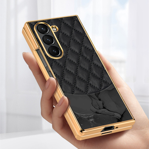 Xiangqi Series All-in-One <b>Screen</b> <b>Protector</b> Case for Samsung Galaxy Z Fold 2 3 4 5 6 7 Luxury Full Body Protective Cover - Product Image 1