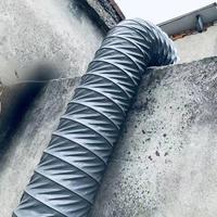 Tuyau flexible pliable portable en PVC ignifuge, conduit en tissu, bâche d'ingénierie extérieure, tuyau d'évacuation d'air
