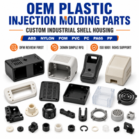 Fabricante OEM de Piezas de Moldeo por Inyección de Plástico para Carcasas Industriales Personalizadas de ABS, Nylon, POM, PVC, PC, PA66 y PP