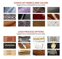 Sac à main en cuir véritable, ensemble de 4 pièces, pour le bureau, le travail, les voyages, tendance 2026, design luxueux à blocs de couleurs pour femmes, logo personnalisé