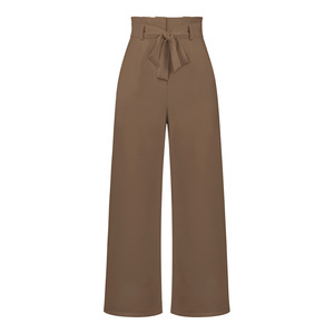 <span class=keywords><strong>Pantaloni</strong></span> Casual <span class=keywords><strong>taglie</strong></span> <span class=keywords><strong>forti</strong></span> da <span class=keywords><strong>donna</strong></span> <span class=keywords><strong>pantaloni</strong></span> larghi a <span class=keywords><strong>vita</strong></span> media <span class=keywords><strong>con</strong></span> abbigliamento da ufficio cintura traspirante ed elegante - Product Image 5