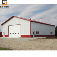 Installation rapide, structure en acier galvanisé à chaud, ferme moderne, hangar à vaches, étanche, protection contre les intempéries