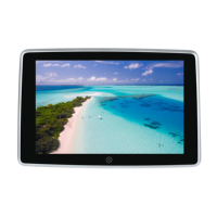 Monitor Universal Automotriz de 10 Pulgadas para Reposacabezas con Pantalla 4K, Smart TV, Android y Wifi para Asiento Trasero