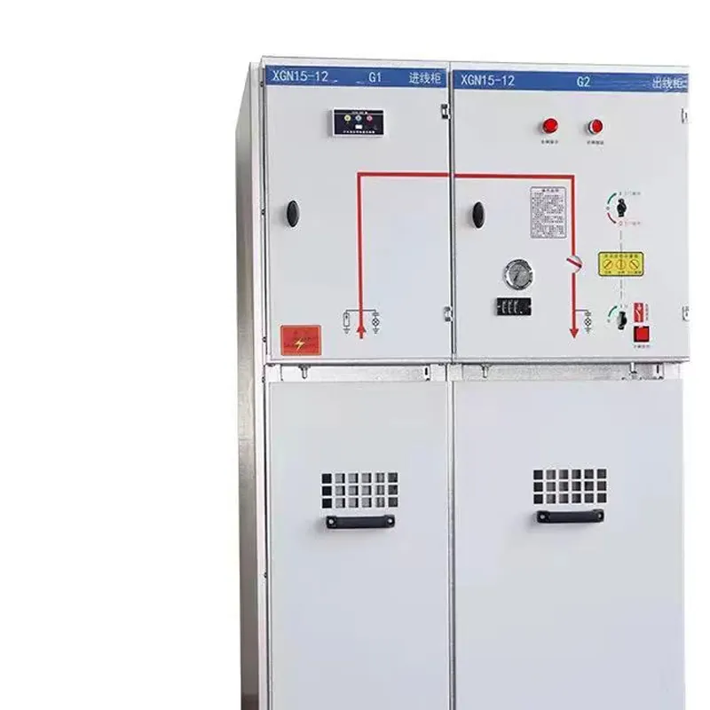 XGN15-12 high voltage switch ring main unit 10kV complete set of incoming and outgoing line metering cabinet with microcomputer