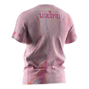 Odm ligero sublimación ropa deportiva <span class=keywords><strong>Muay</strong></span> <span class=keywords><strong>Thai</strong></span> <span class=keywords><strong>coreano</strong></span> gimnasio entrenamiento camiseta boxeo camiseta <span class=keywords><strong>Muay</strong></span> <span class=keywords><strong>Thai</strong></span> camiseta para damas - Product Image 3