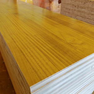 Pannello in compensato di pino impermeabile E0 3 strati WBP 2000x500mm 21mm 27mm giallo per casseforme e costruzioni - Product Image 2