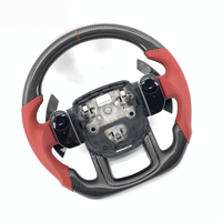 Volant en fibre de carbone véritable au design tendance pour Land Rover Range Rover/SVR 2017 /SPORT L494 2014-2019