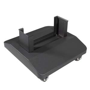 Carrito de Hospital Metálico con Base para Piso Pro III 600, 4 Ruedas, Mueble Comercial Resistente, Diseño Minimalista - Product Image 2