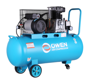 Compresseur d'air électrique portable à entraînement par courroie de 200 L, haute efficacité, pour travaux de construction, fourni directement par l'usine - Product Image 1