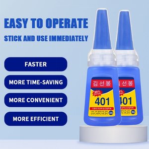 Aodegu 401 cyanoacrylate Ethyl siêu keo trong chai màu xanh cho chế biến gỗ nhựa & Nail dính acrylic làm nguyên liệu chính - Product Image 3