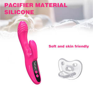 Vibrateur Cindy Rose Rouge 10 Fréquences Affichage Numérique Masseur Point G Rechargeable USB Bouton Manuel - Product Image 6