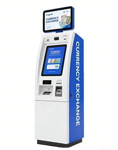 Machine <span class=keywords><strong>de</strong></span> <span class=keywords><strong>change</strong></span> <span class=keywords><strong>de</strong></span> devises Jinrui FCM-501S grande capacité avec écran tactile 19 pouces, scanner <span class=keywords><strong>de</strong></span> passeport et gestion des espèces pour kiosque étranger - Product Image 1