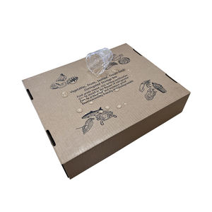 Emballage de trois couches de viande froide avec la grande couverture de carton ondulé enduite de cire de carton - Product Image 4