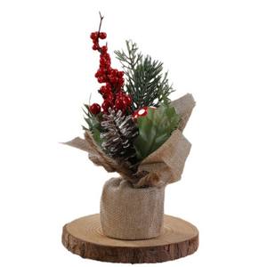 Nouvelle Arrivée Bonne Qualité Vente Chaude Mini Arbre de Bureau de Noël Artificiel en Plastique avec Décorations - Product Image 5