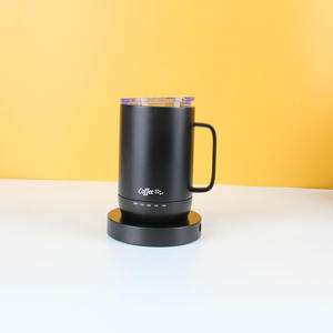 Controllo della temperatura tazza nera intelligente 4hr durata della batteria 14oz tazza da <span class=keywords><strong>caffè</strong></span> riscaldata intelligente controllo della temperatura tazza da <span class=keywords><strong>caffè</strong></span> in ceramica - Product Image 5