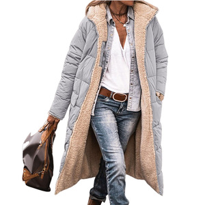 <span class=keywords><strong>Chaqueta</strong></span> <span class=keywords><strong>de</strong></span> Invierno para <span class=keywords><strong>Mujer</strong></span>, Estilo Vintage, Ajustada, Reversible, <span class=keywords><strong>de</strong></span> Poliéster y Nailon, con Capucha, Color Sólido, Grosor Estándar - Product Image 4