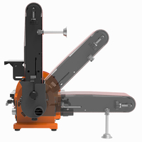 Ponceuse à bande et à disque ALLWIN BD4802IV 100x915mm, disque de 203mm, 700W, vitesse variable, outil électrique, adhésif, garantie 1 an pour le bois