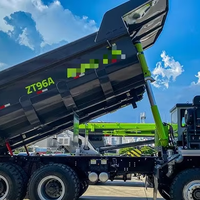 Camion benne minier ZT96A 60 tonnes, grande capacité 36 m³, moteur 353 kW, idéal pour les opérations de carrière complètes