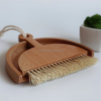 Ensemble de balai de bureau et de pelle à poussière, dessus de Table, Mini brosse pratique en bois, poêle à poussière Combo pour le balayage de la maison
