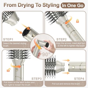 <span class=keywords><strong>Secador</strong></span> <span class=keywords><strong>de</strong></span> <span class=keywords><strong>Pelo</strong></span> <span class=keywords><strong>de</strong></span> Alta Velocidad 7 en 1, Multi-Estilizador, el <span class=keywords><strong>Mejor</strong></span> Motor sin Escobillas <span class=keywords><strong>de</strong></span> 11000 RPM, Secado Rápido con Iones Negativos, <span class=keywords><strong>Secador</strong></span> <span class=keywords><strong>de</strong></span> <span class=keywords><strong>Pelo</strong></span> Plegable - Product Image 2