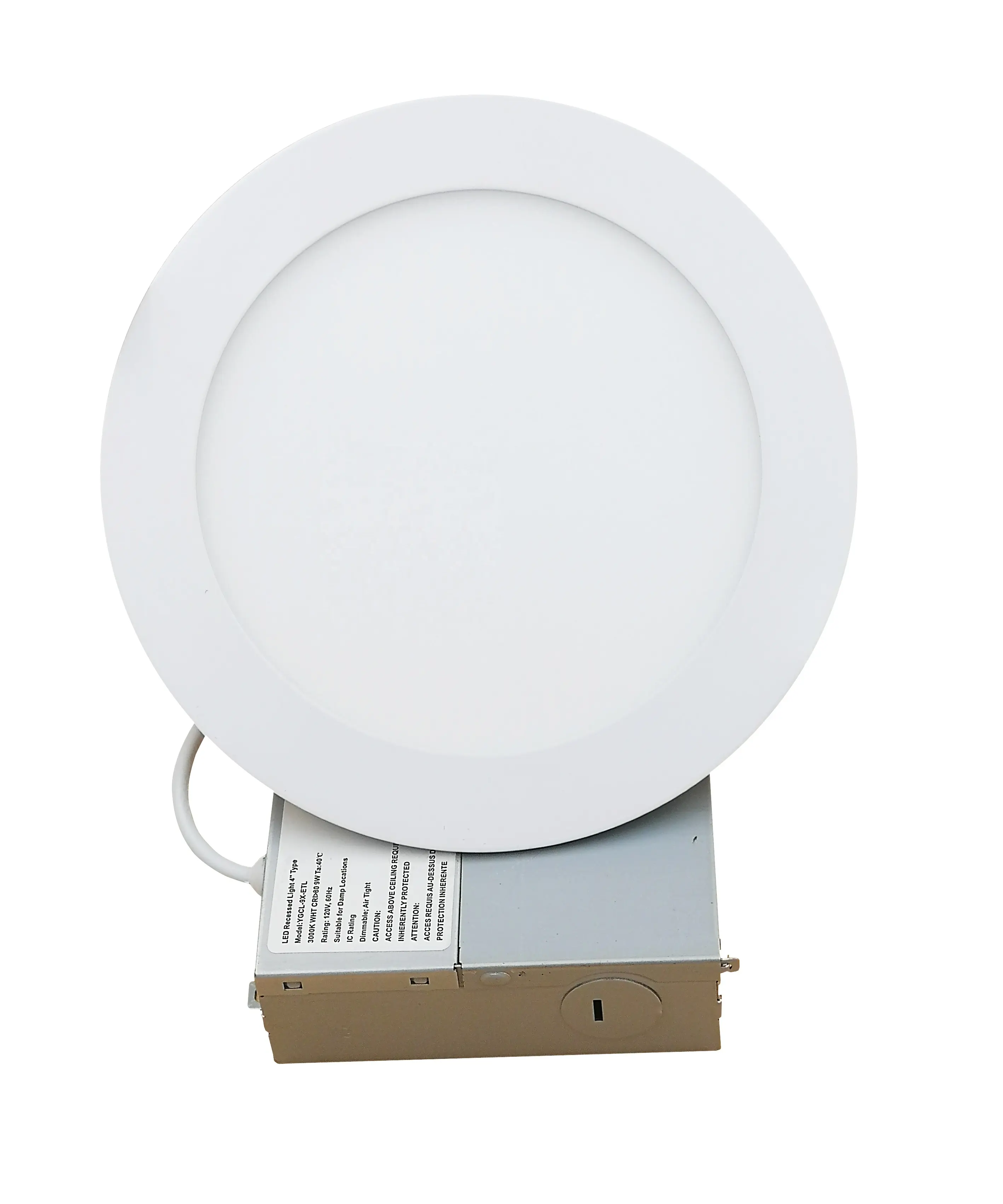 Modernes LED-Ultra-Shone-Gehäuse für Innenräume IP54 Zylinder mit hoher Helligkeit Weiß 1300lm Aluminium-LED-Scheibe Einbau leuchte für Cei
