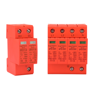 Protector Contra <span class=keywords><strong>Sobretensiones</strong></span> SPD Solar de 20KA 2P DC 500V, Dispositivo de Protección Contra <span class=keywords><strong>Sobretensiones</strong></span> - Product Image 2