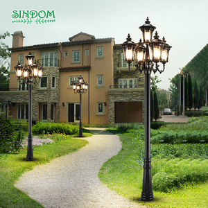 Lámpara de poste de aluminio para la instalación de proyectos, farola de alta clasificación para parque al aire libre - Product Image 2