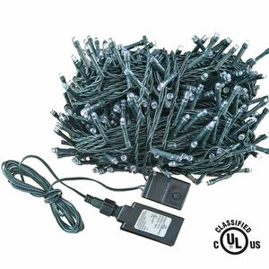 Guirlande lumineuse LED 164 pieds, étanche IP65, blanc chaud doux, pour la décoration extérieure du jardin et du paysage, avec fil de cuivre en PVC - Product Image 6